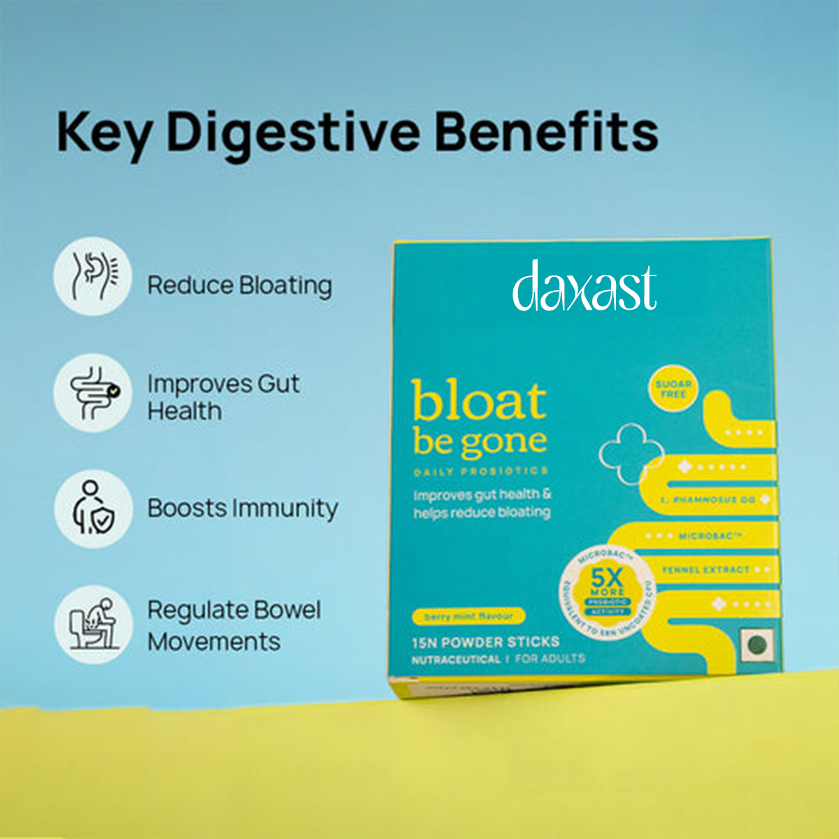 Daxast Bloat Be Gone
